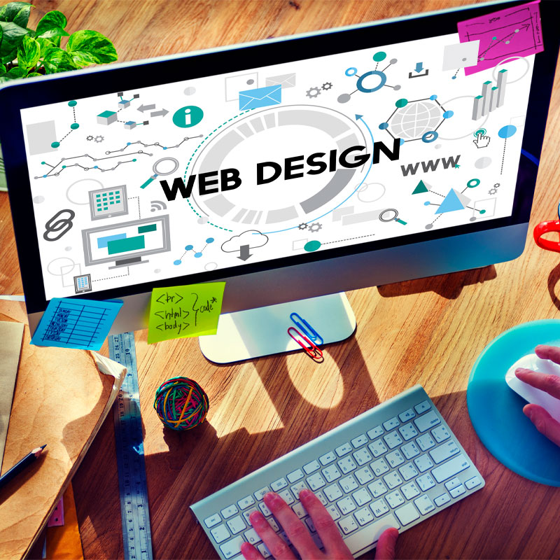 Professional web design Ireland - Design My Website workspace.